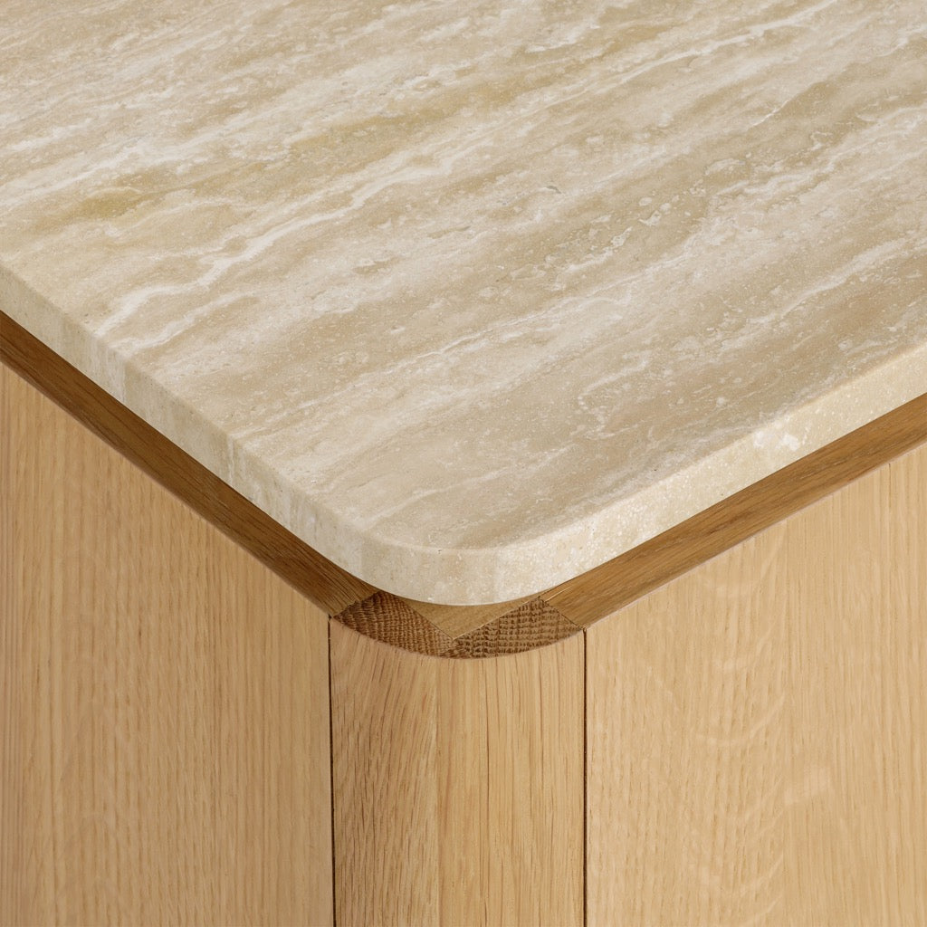 Co.House Designs Marisol Side Table - Light Oak – Artesanos Design ...