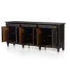 Marjorie Sideboard 229927-001 angled open door view 