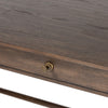 Markia Desk Aged Oak Veneer Slim Profile 233749-001