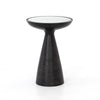 Marlow Mod Pedestal Table Brushed Bronze Main Image IMAR-48A