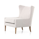 Marlow Wing Chair Gibson Wheat Angled View Four Hands