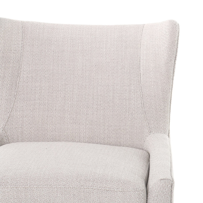 Four Hands Marlow Wing Chair Gibson Wheat Performance Fabric Winged Backrest