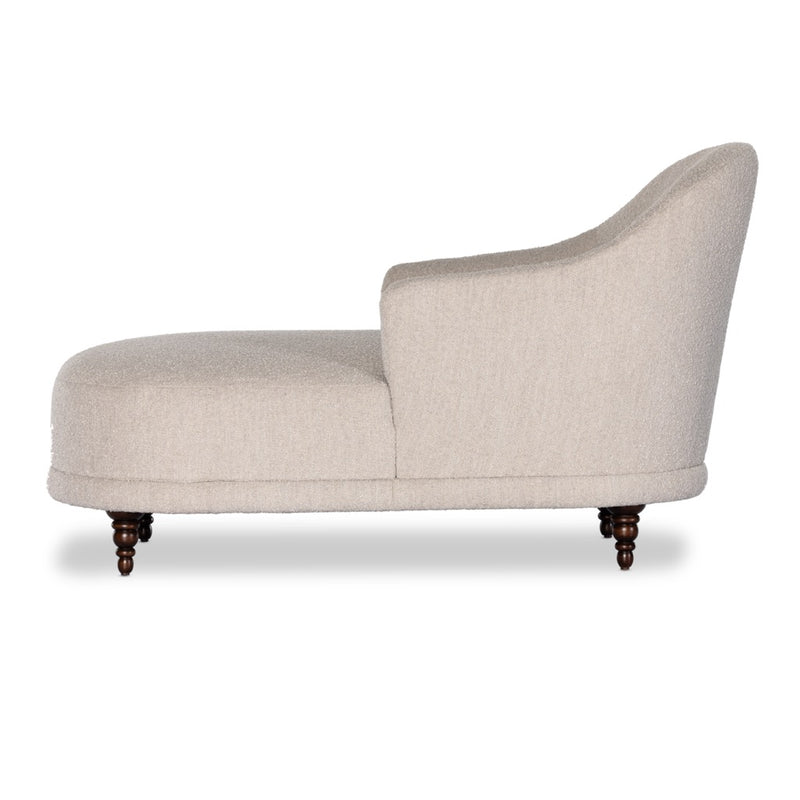 Marnie Chaise Lounge Knoll Sand Side View 233256-001
