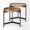 Mercana Marquisa Nesting Side Table angled view 