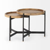 Mercana Marquisa Nesting Side Table side nested view 