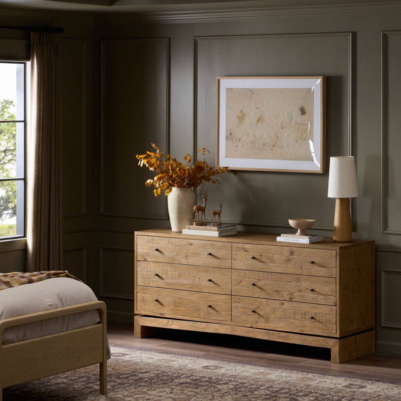 Matthes 6 Drawer Dresser 249136-001 staged view 