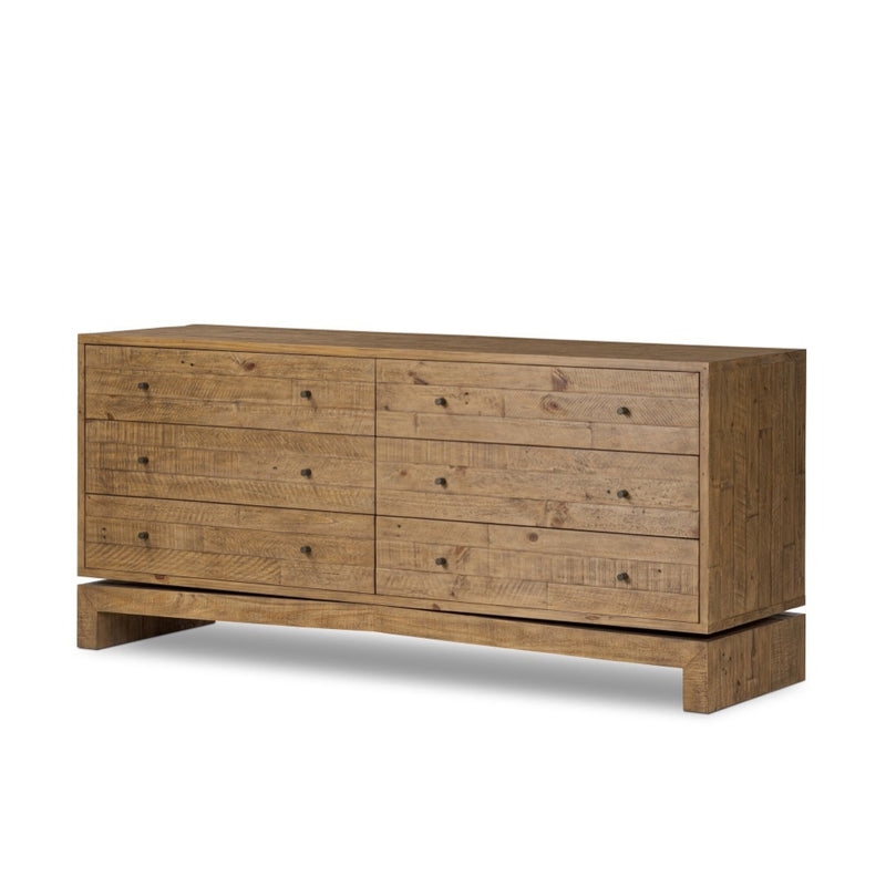 Four Hands Matthes 6 Drawer Dresser angled view 