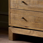 Matthes 6 Drawer Dresser 249136-001 staged leg view 