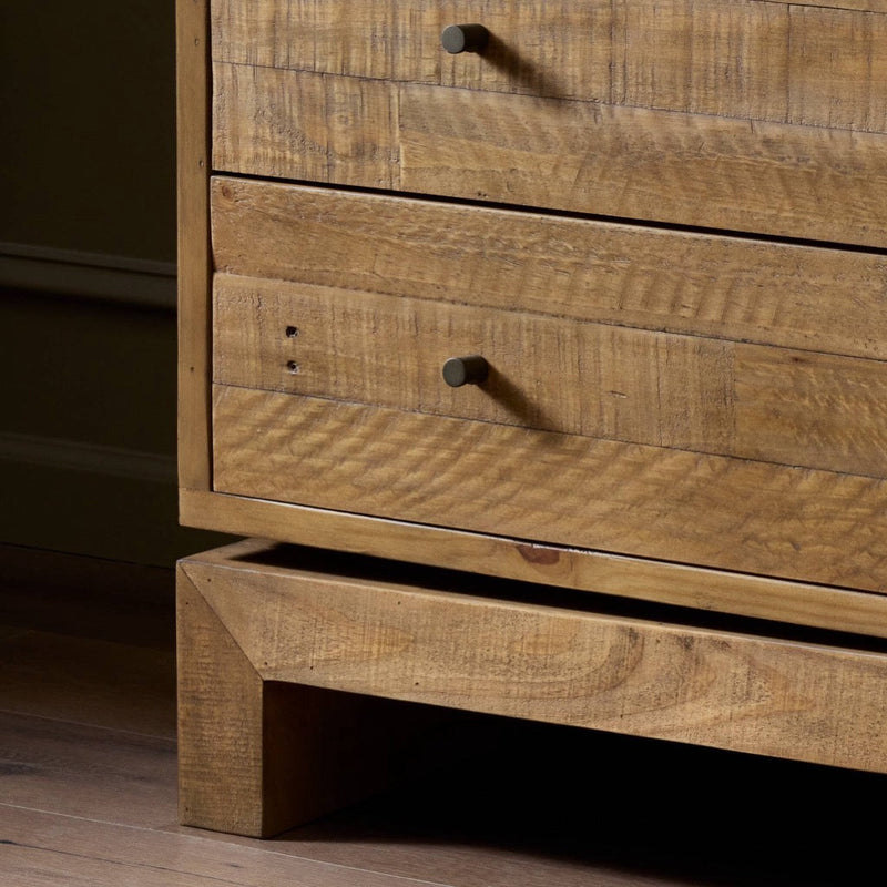 Matthes 6 Drawer Dresser 249136-001 staged leg view 
