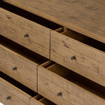 Matthes 6 Drawer Dresser 249136-001 open drawer view 