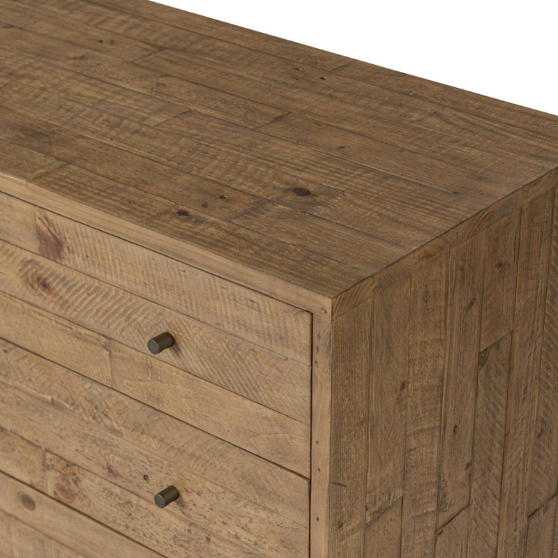 Four Hands Matthes 6 Drawer Dresser top corner view 