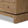 Matthes 6 Drawer Dresser 249136-001 leg view 