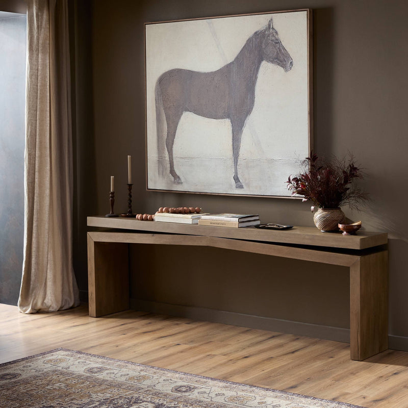 Matthes Oak Console Table | Four Hands – Artesanos Design Collection