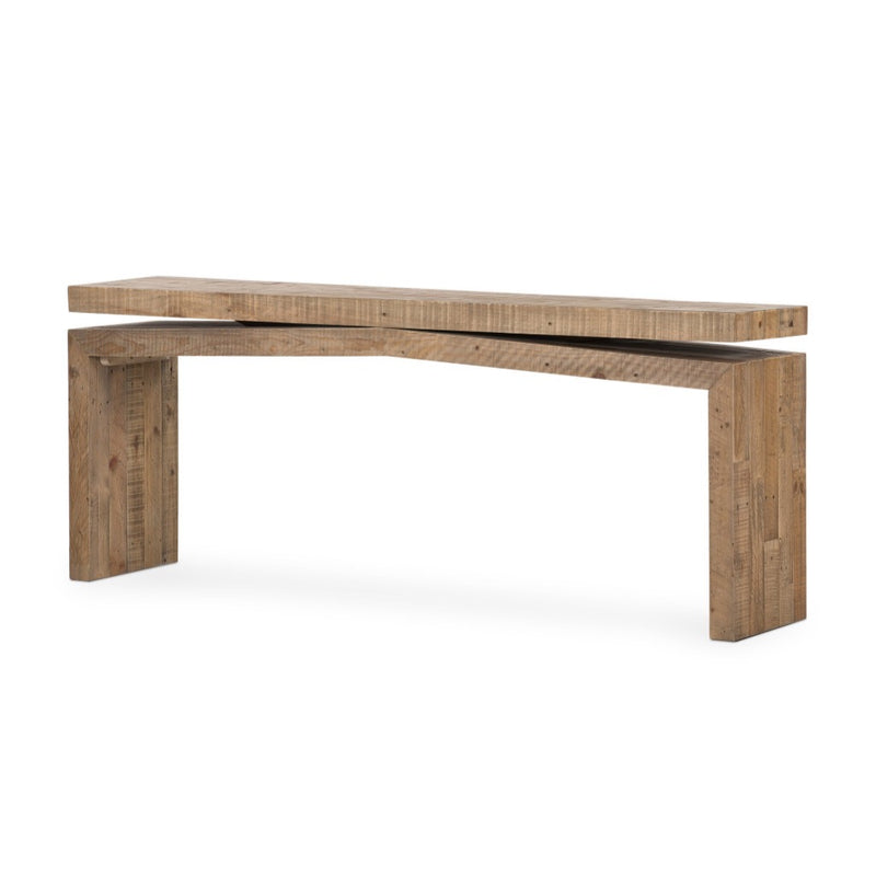 Four Hands Matthes Console Table 79" angled view 