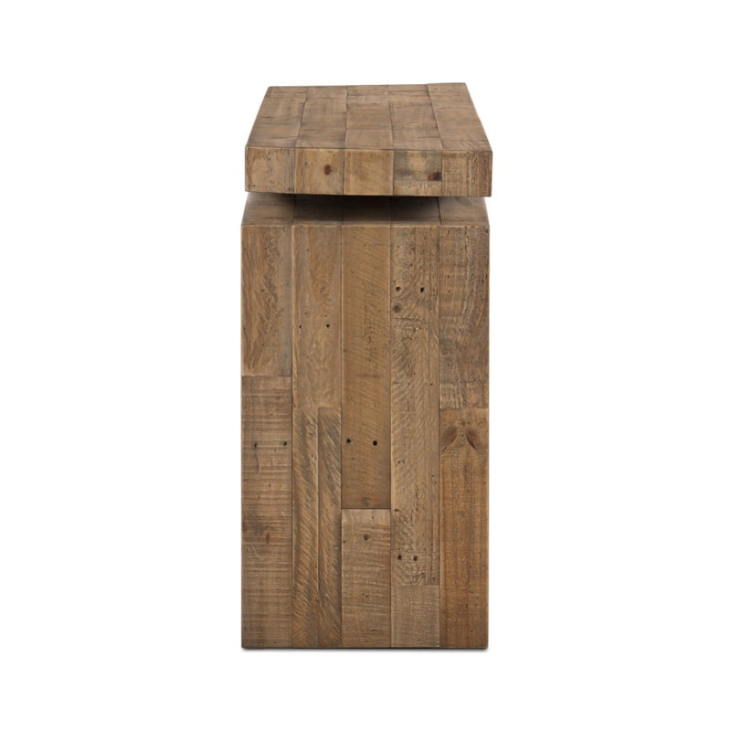 Four Hands Matthes Console Table 79" side view 