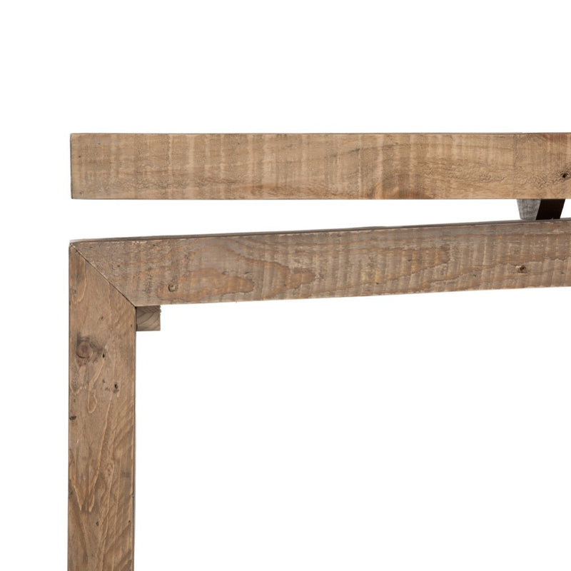 Matthes Console Table 79" 107936-008 corner detail 