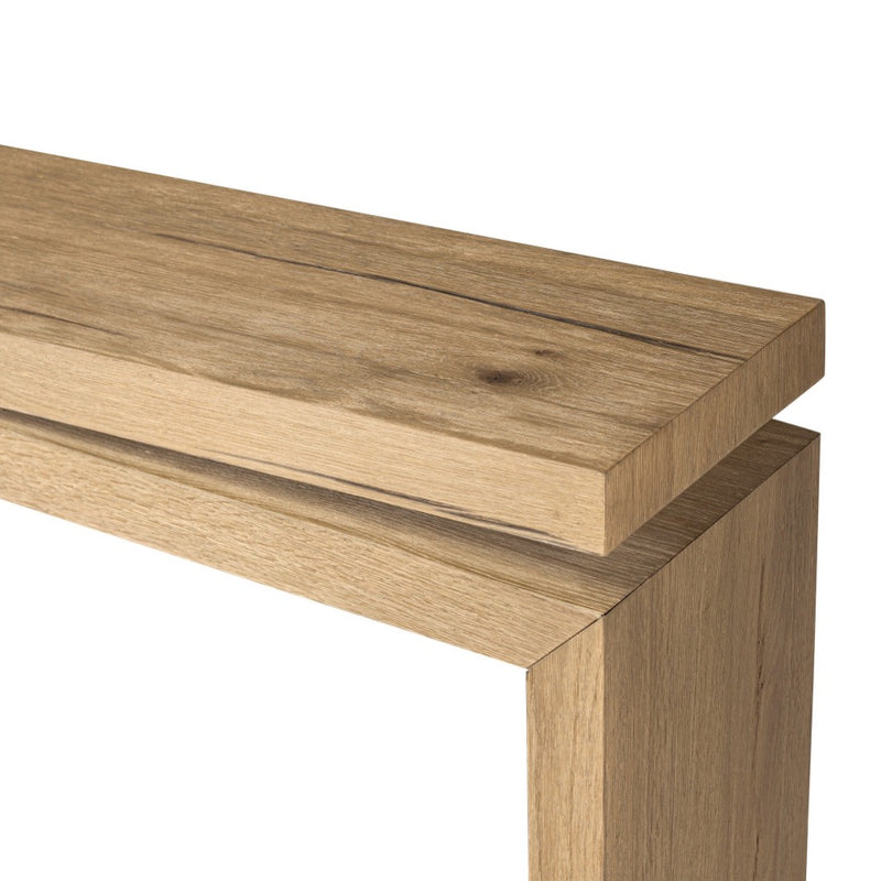 Matthes Console Table 79" 107936-012 tabletop view 