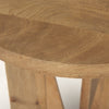 Mattius Accent Table 70112 tabletop edge and leg view 