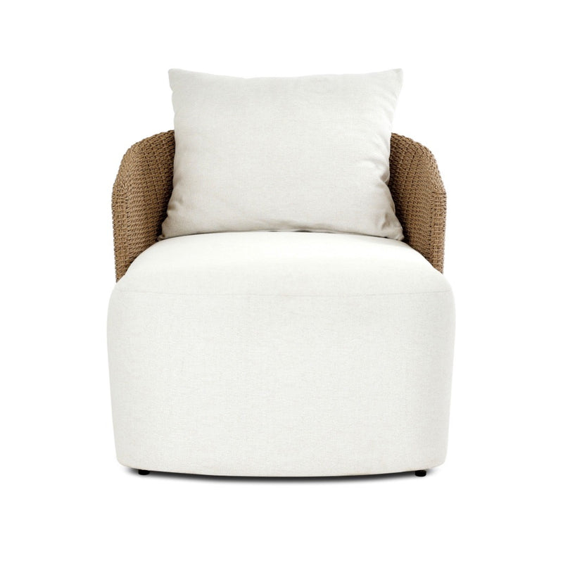Four Hands Maven Outdoor Chaise front view 