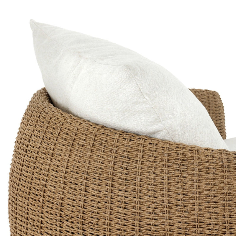 Four Hands Maven Outdoor Chaise side view 