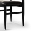 Mavery Armless Dining Chair Sierra Espresso Oak Frame Four Hands