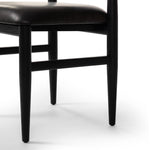 Mavery Armless Dining Chair Sierra Espresso Oak Frame Four Hands