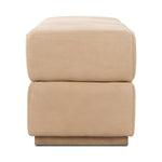 Four Hands Maximo Accent Bench Palermo Nude Side View