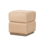 Maximo Accent Stool Palermo Nude Angled View 226609-006