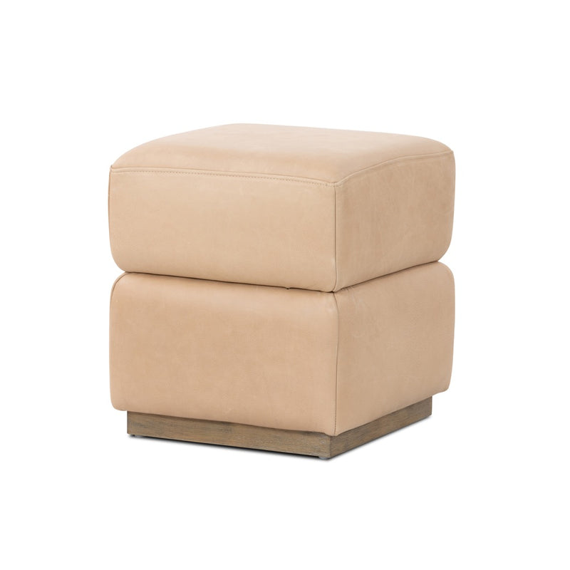 Maximo Accent Stool Palermo Nude Angled View 226609-006