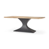 Mercana Maxton Dining Table angled view 