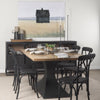 Maxton Dining Table 69847-AB staged view 