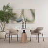 Maxwell Dining Table 69366-AB staged view 
