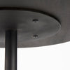 Mercana Maxwell Pedestal Side Table underside of tabletop 