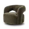 Four Hands Mazie Swivel Chair angled view 