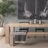 McArthur Dining Table 71071-AB staged view 