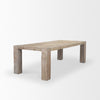 Mercana McArthur Dining Table angled side view 