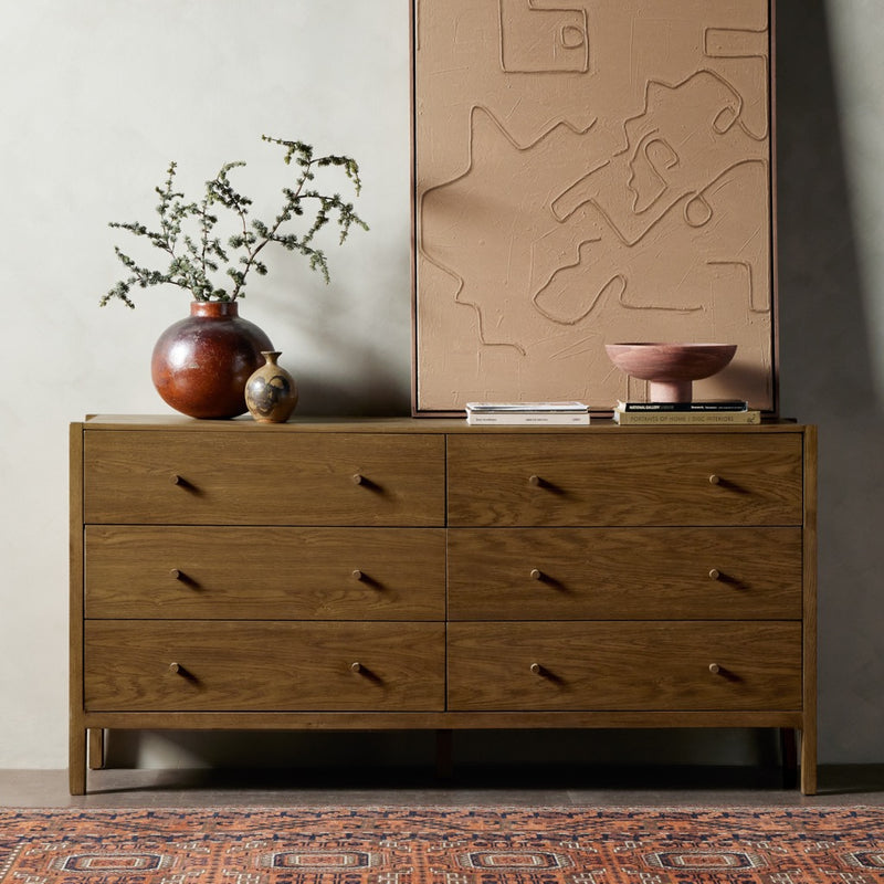 Meadow 6 Drawer Dresser | Four Hands Meadow 6 Drawer Dresser | Four Hands