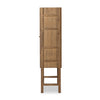 Meadow Cabinet Tawny Oak Side View Four Hands