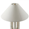 Four Hands Medici Table Lamp lamp shade overhead 