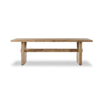 Merida Dining Table Bleached Alder Front Facing View Four Hands