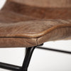 Meritt Counter Stool - Brown Leather