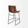 Meritt Counter Stool - Brown Leather