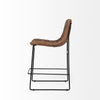 Meritt Counter Stool - Brown Leather