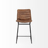 Meritt Counter Stool - Brown Leather