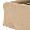 Meryl Slipcover Queen Bed Sustainable Linen Detail 238122-002