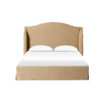 Meryl Slipcover Queen Bed Front Facing View Four Hands