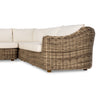 Four Hands Messina Outdoor 3-Piece Sectional left arm view