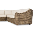 Four Hands Messina Outdoor 3-Piece Sectional left arm view