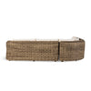 Messina Outdoor 3-Piece Sectional Venao Ivory back view