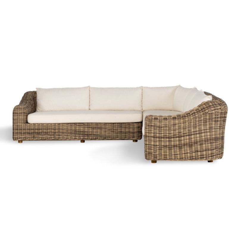 Four Hands Messina Outdoor 3-Piece Sectional left side view